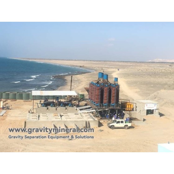 Coastal Placer Ore Beneficiation Solution